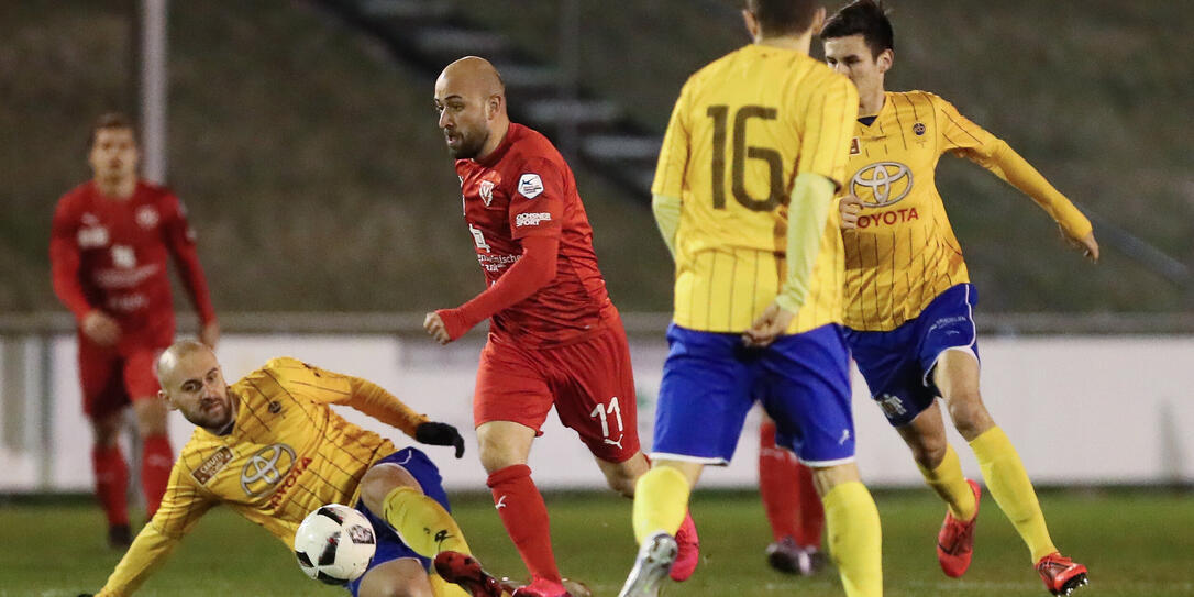 Fussball LFV Liechtensteiner Cup Halbfinal FC Balzers - FC Vaduz