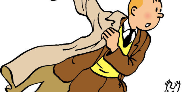 Tim mit seinem treuen Gef&auml;hrten Struppi (Archiv)