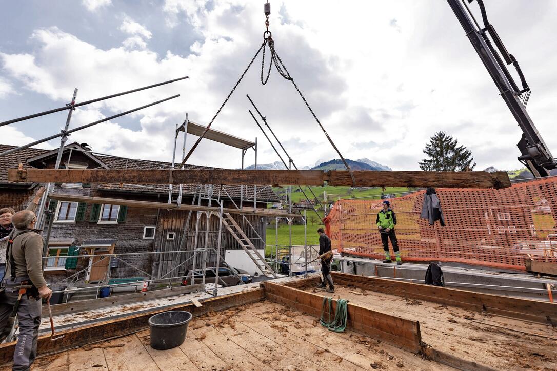 Haus Abbruch in Grabs