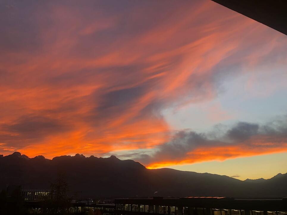 Wunderschöne Abendstimmung