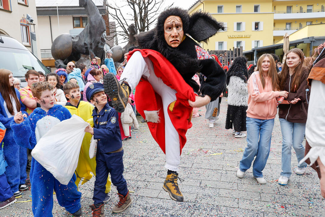 Fasnachtsumzug in Vaduz