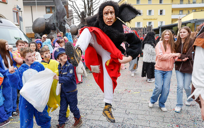 Fasnachtsumzug in Vaduz