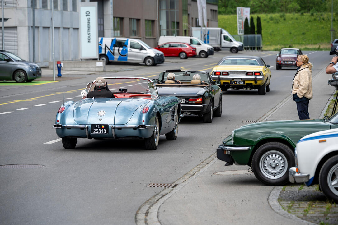 Oldtimer-4-L&auml;ndertreffen, in Ruggell (09.05.2026)