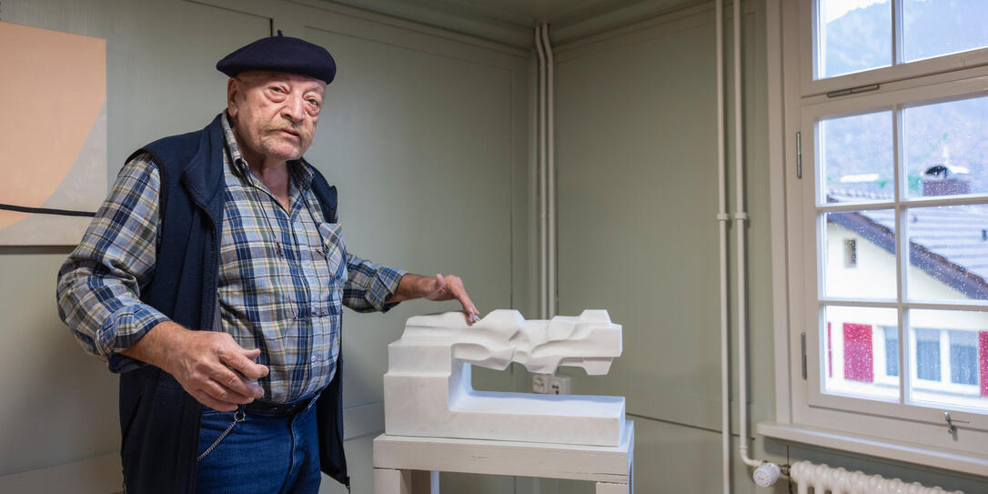 Hugo Marxer in Mauren