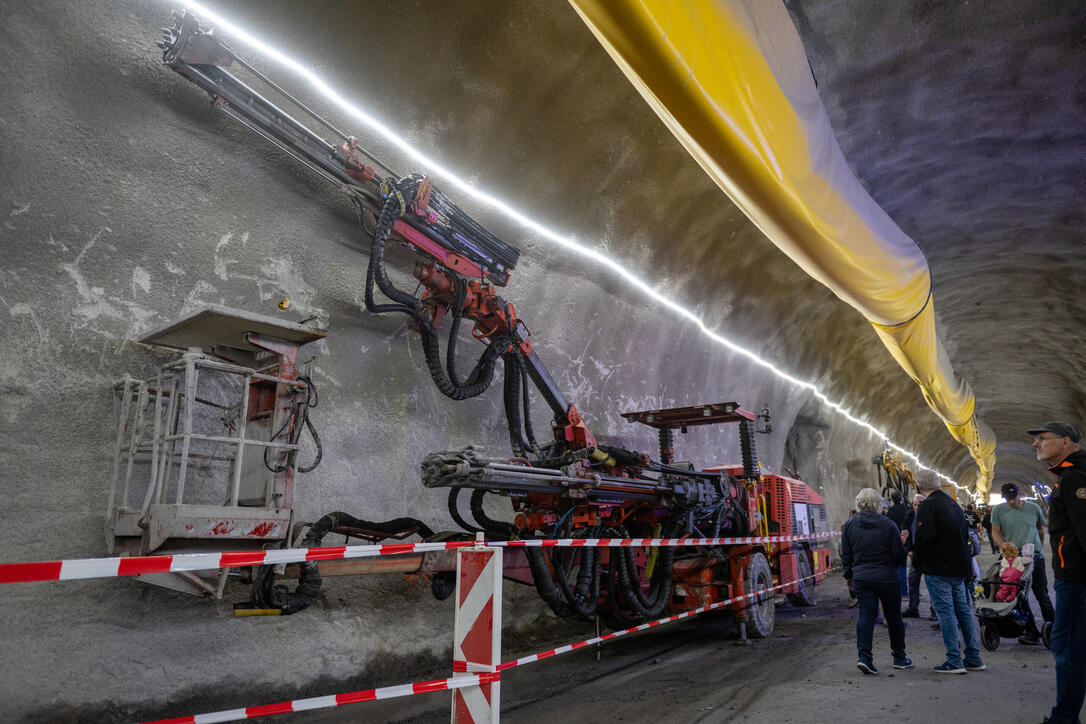 Stadttunnel Feldkirch - Tag der offenen Baustelle