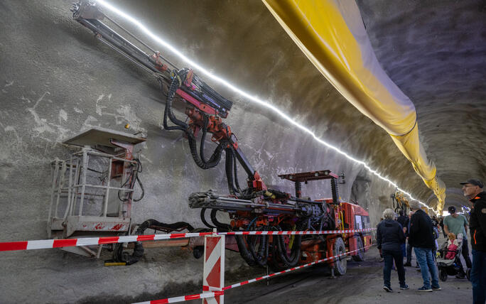 Stadttunnel Feldkirch - Tag der offenen Baustelle