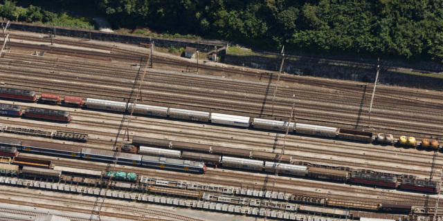 Der Cargo-Bereich des Bahnhofs Bellinzona (Archiv)