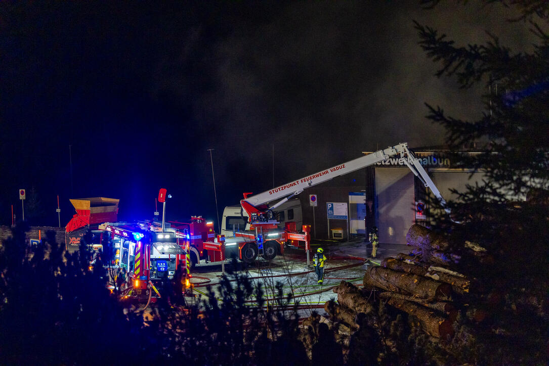 Brand Heizwerk Malbun (16.12.2025)