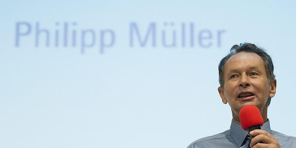 FDP-Präsident Philipp Müller will jüngeren Kräften Platz machen. (Archivbild) FDP-Präsident Philipp Müller will jüngeren Kräften Platz machen. (Archivbild)