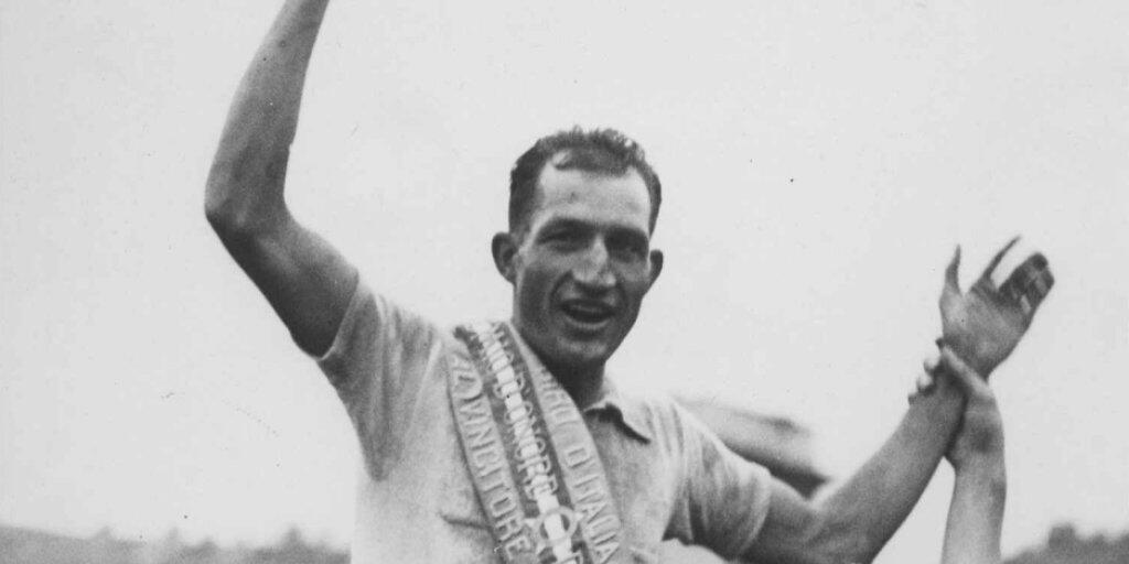 1946 - ein Jahr nach dem zweiten Weltkrieg gewann Gino Bartali den Giro d'Italia