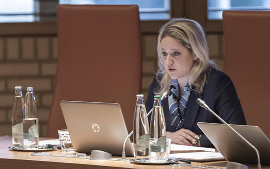 Liechtensteiner Landtag in Vaduz