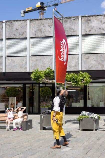 Buskers Strassenkunstfestival in Vaduz