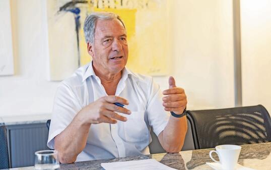 Horst Büchel  in Vaduz