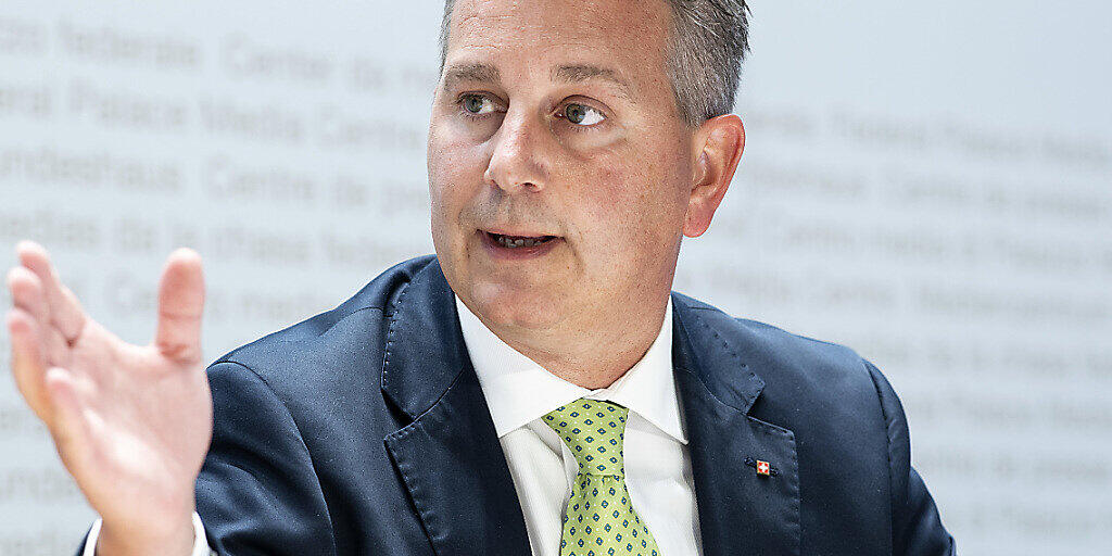 Nach dem Willen der Parteileitung soll er die SVP präsidieren: Der Tessiner Ständerat Marco Chiesa. (Archivbild)