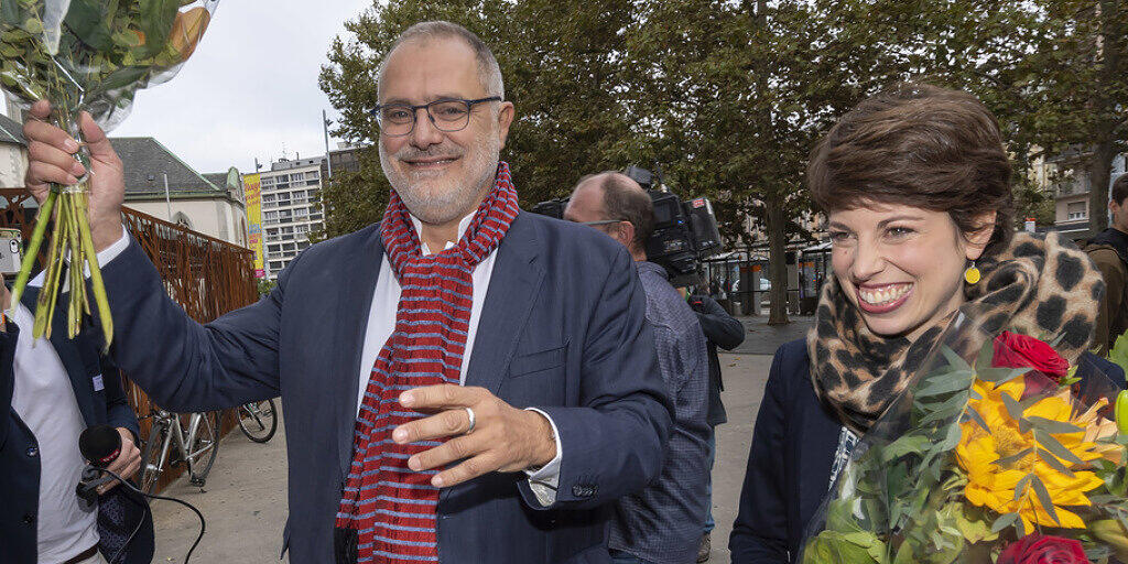 Rot-Grün in aussichtsreicher Position: Carlo Sommaruga (SP) und Lisa Mazzone (Grüne) erzielten am Sonntag die besten Resultate. Die Rechte in Genf ist zerstritten.