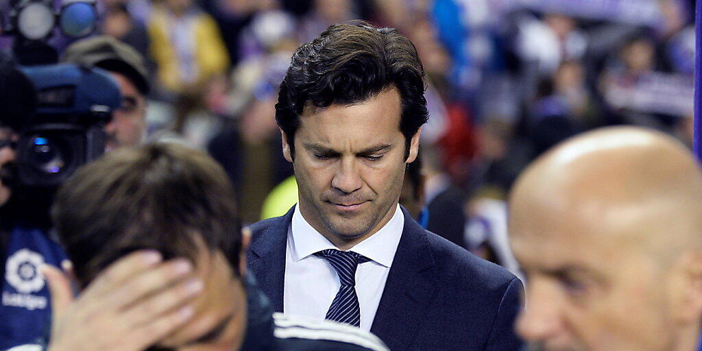 Trotz des Sieges gegen Valladolid befindet sich Real Madrid und Trainer Santiago Solari weiterhin in der Krise