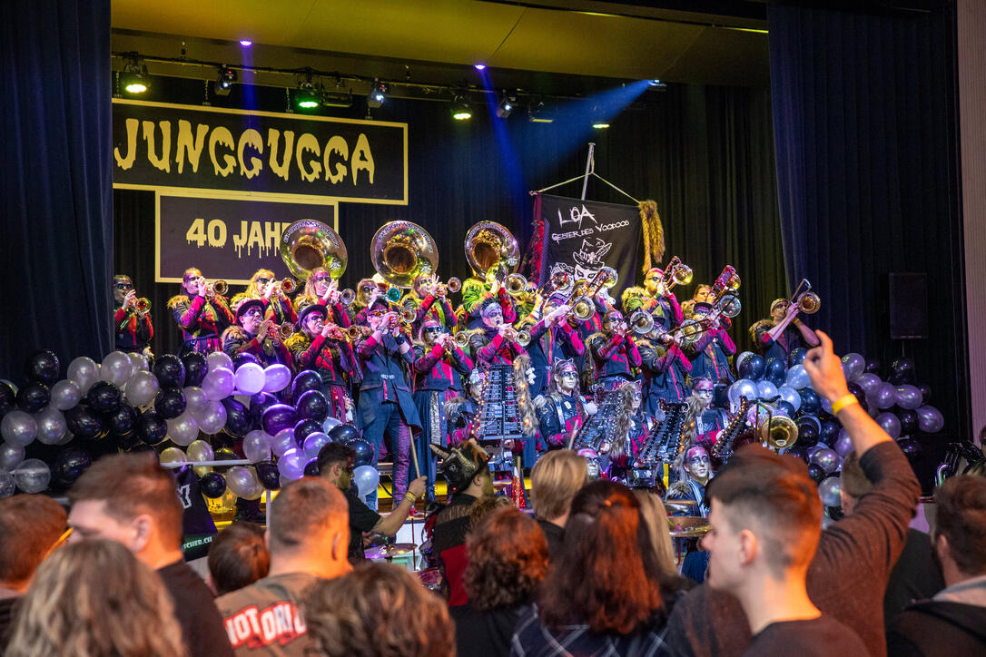 Junggugga-Night Monsterkonzert und Maskenball in Gams (17.01.2026)