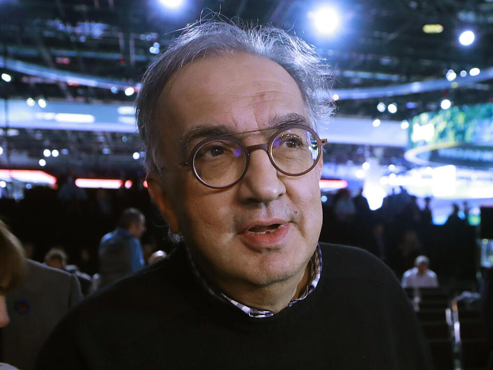 Der frühere Fiat-Chef Sergio Marchionne ist gestorben. (Archiv)