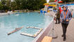 Schaufahren vom Schiffsmodellclub Rheintal im Freibad von Vaduz.