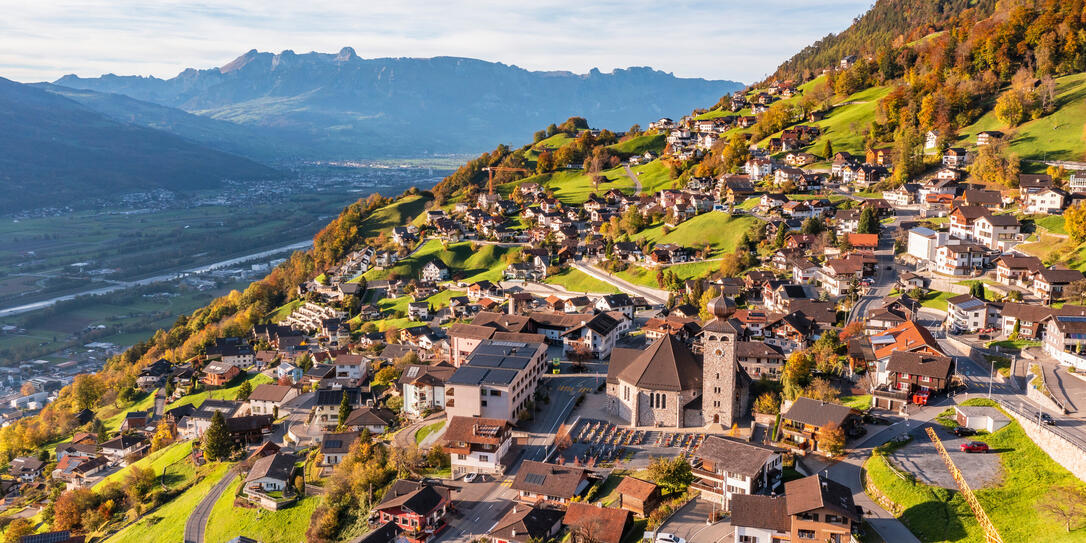 Herbststimmung in Triesenberg