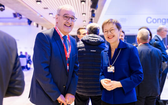 Brigitte Haas am WEF 2026