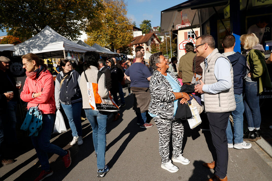Unterländer Jahrmarkt, mit Gastgemeinde Mauren, Eschen, Liechtenstein.