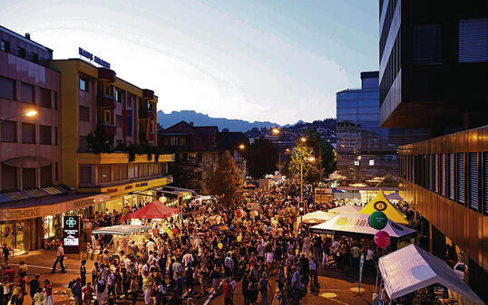 Staatsfeiertag Liechtenstein, Fürstenfest, Städtle Vaduz