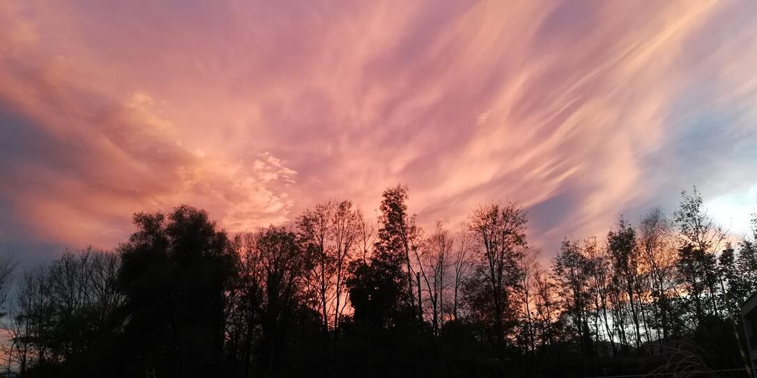 Wunderschöne Abendstimmung