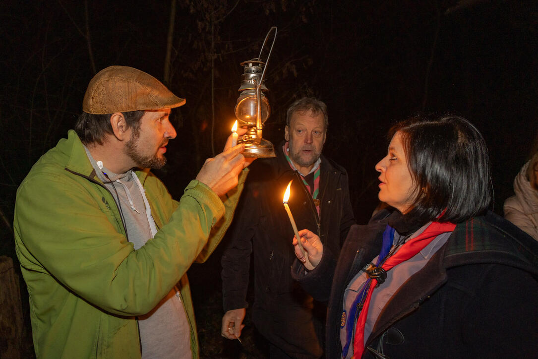 Friedenslicht 2025 in Liechtenstein (17.12.2025)