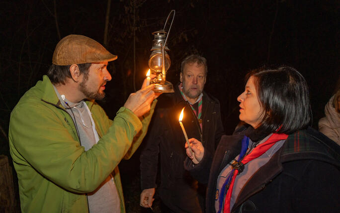 Friedenslicht 2025 in Liechtenstein (17.12.2025)