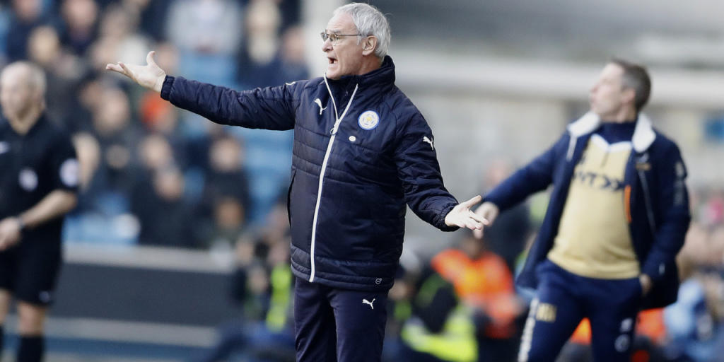 Leicesters Trainer Claudio Ranieri muss seine Mannschaft wieder auf Kurs bringen