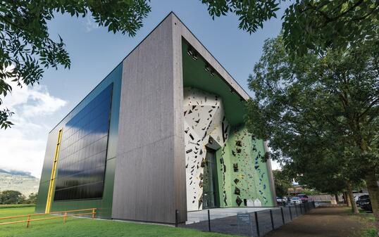 Kletterhalle Rhiblok in Vaduz