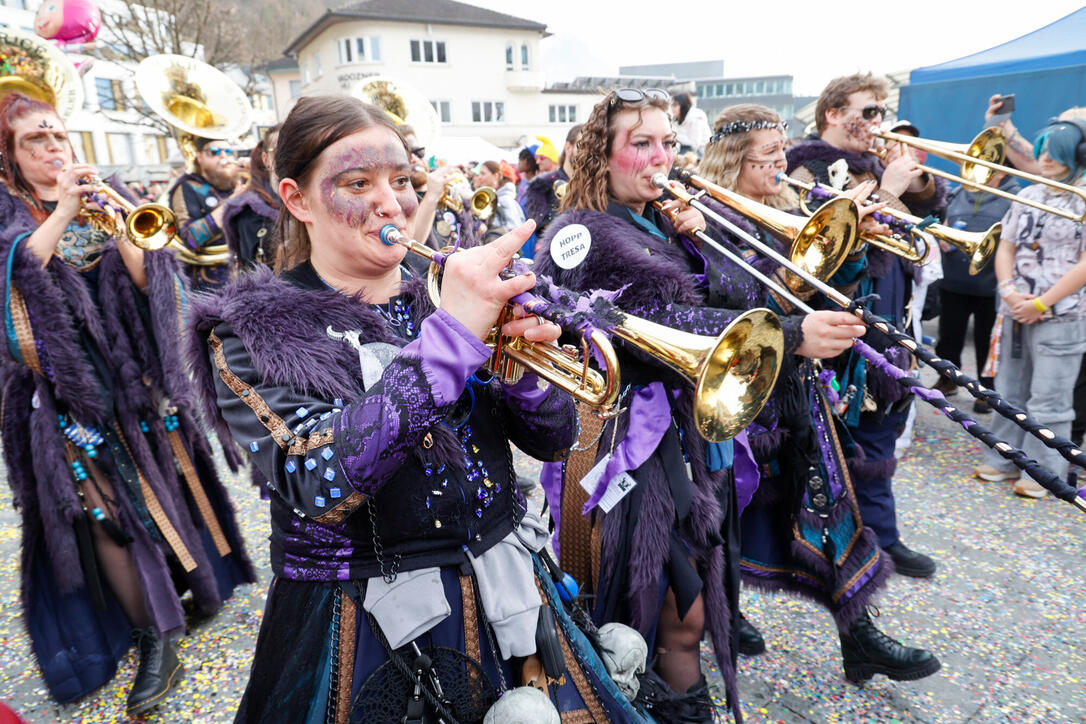 Fasnachtsumzug in Vaduz