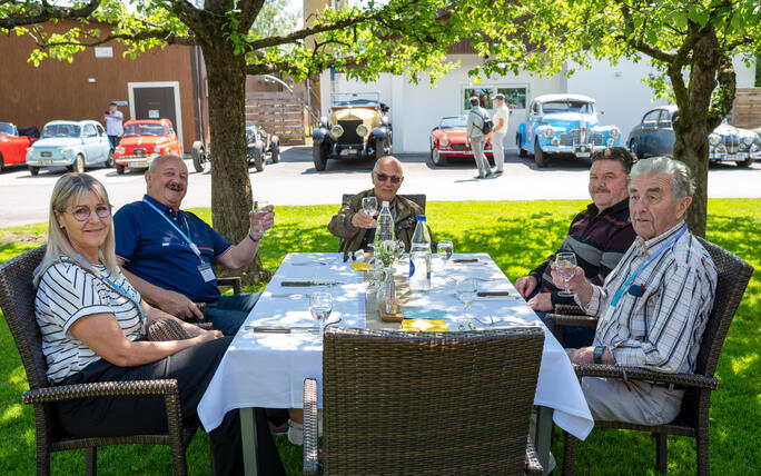 Oldtimer-4-L&auml;ndertreffen, in Ruggell (09.05.2026)