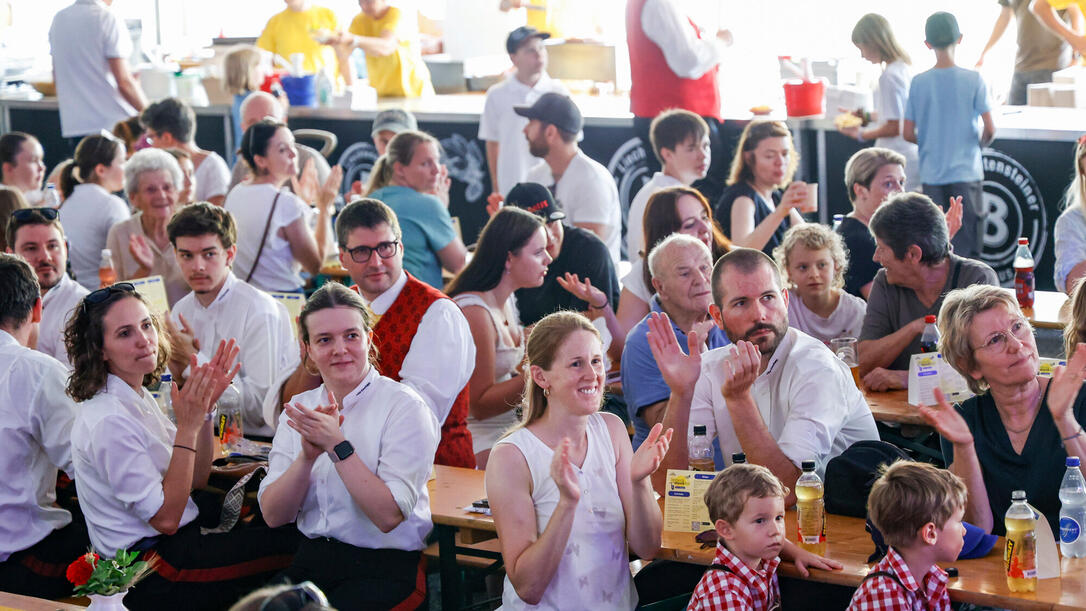 76. Liechtensteiner Verbandsmusikfest in Mauren  unter dem Motto «Mura - tönt guat»