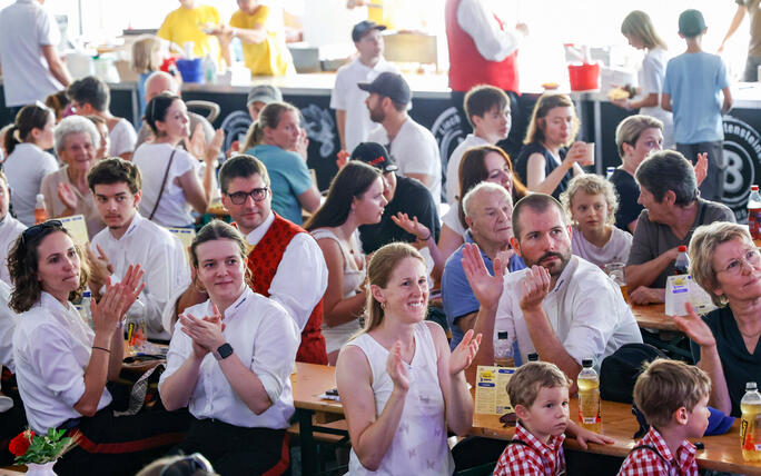 76. Liechtensteiner Verbandsmusikfest in Mauren  unter dem Motto «Mura - tönt guat»