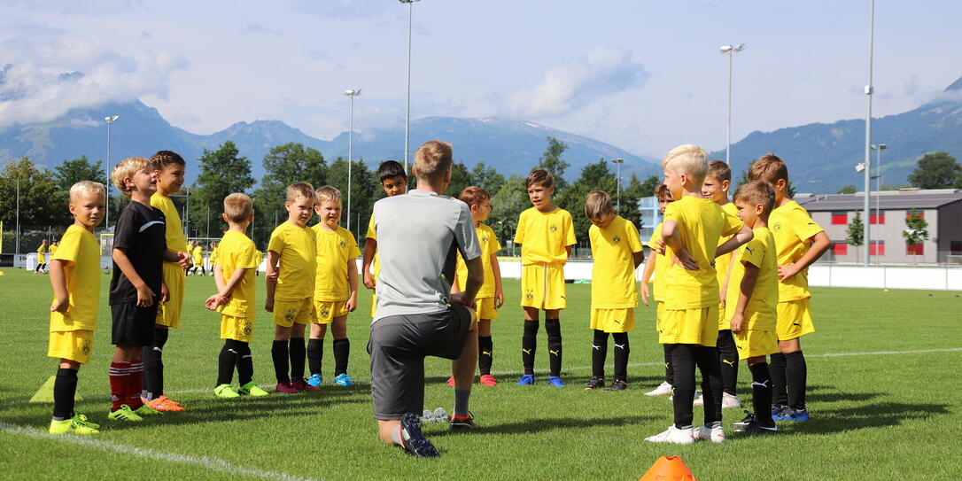 BVB Fussballcamp beim FC Ruggell