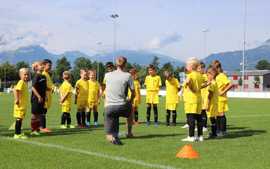 BVB Fussballcamp beim FC Ruggell