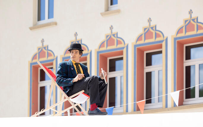 Buskers Strassenkunstfestival in Vaduz