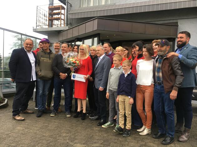 Feierstimmung bei der VU in Triesen Feierstimmung bei der VU in Triesen