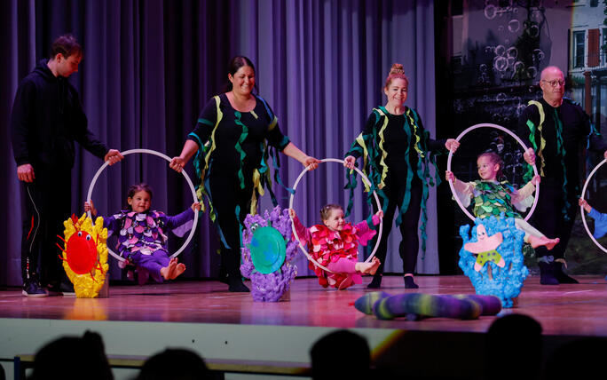 Turnunterhaltung STV Oberriet-Eichenwies, St. Gallen, Schweiz