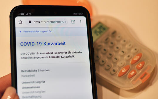 CORONAVIRUS - KURZARBEIT/ARBEITSMARKT