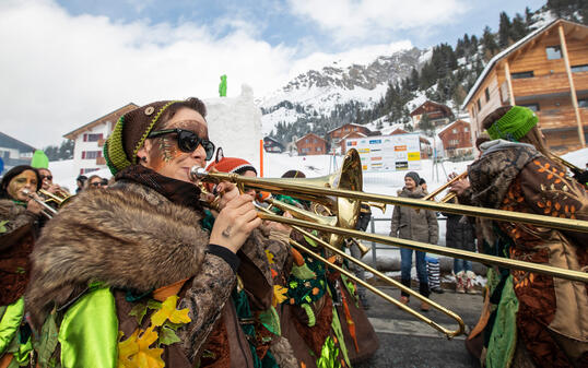 Fasnacht in Malbun