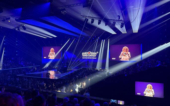 &nbsp;Vorentscheid des Eurovision Song Contest in Berlin
