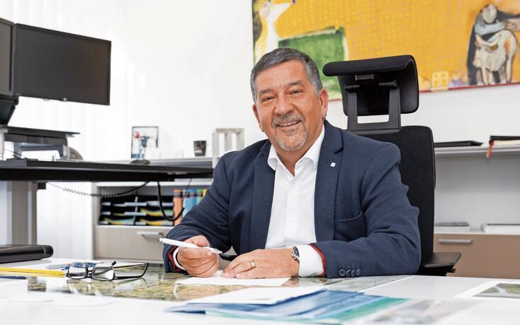 Peter Frick kandidiert erneut als Gemeindevorsteher.