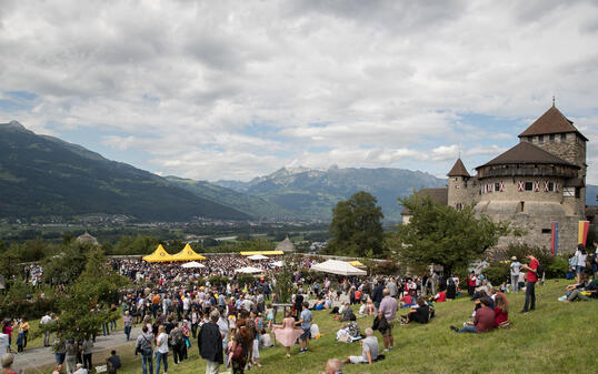 Staatsakt Staatsfeiertag, Vaduz