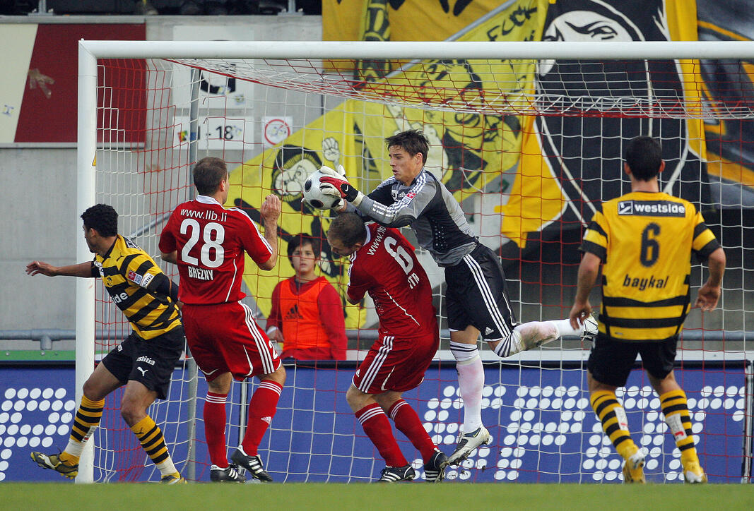 FUSSBALL SUPER-LEAGUE: FC VADUZ - BSC YOUNG-BOYS