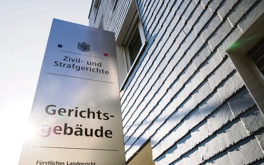 Gerichtsgebäude in Vaduz
