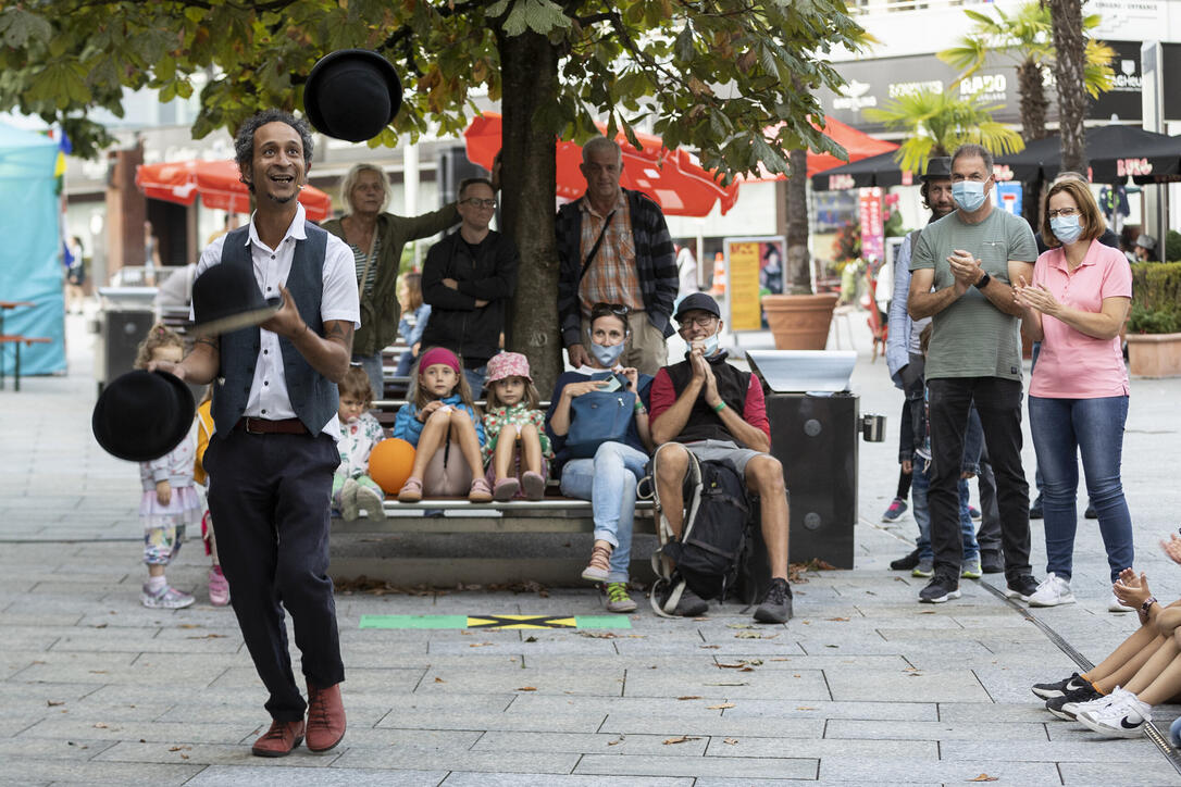 5. Buskers in Vaduz