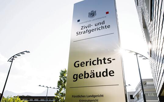 Gerichtsgebäude in Vaduz